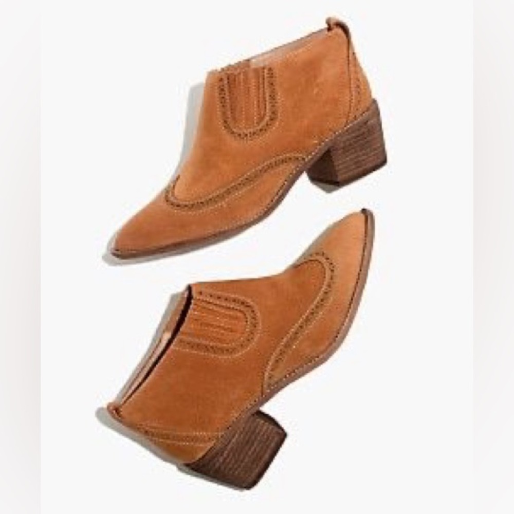 Madewell Western Ankle Bootie